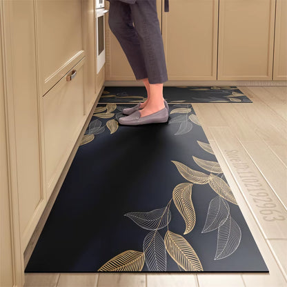 Non-Slip Kitchen Mat Long Rugs Crystal Velvet Carpet for Living Room Absorbent Foot Mats Bedroom Doormat Alfombra Small Rugs